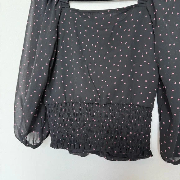 NWOT The General Good Ruched Blouse - Picture 6 of 9